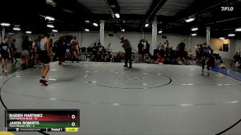 115 lbs Round 7 (8 Team) - Jaxon Roberts, Team Boogie Men vs Raiden Martinez, Team Gotcha Blue