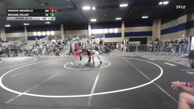 83 lbs Round Of 16 - Hudson Jaramillo, Uintah vs Michael Dillon, The Club