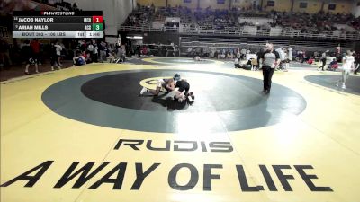 106 lbs Round Of 16 - Jacob Naylor, McDonogh vs Ariah Mills, Athens Christian School