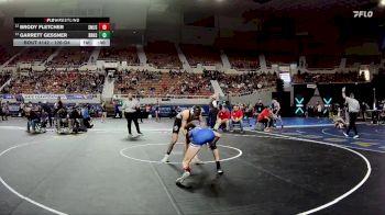 126-D4 Cons. Round 1 - Brody Fletcher, San Manuel Jr./Sr. High School vs Garrett Gessner, Blue Ridge High School