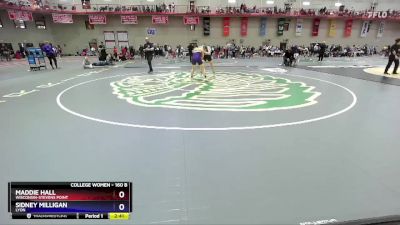 160 B Champ. Round 2 - Sidney Milligan, Lyon vs Maddie Hall, Wisconsin-Stevens Point