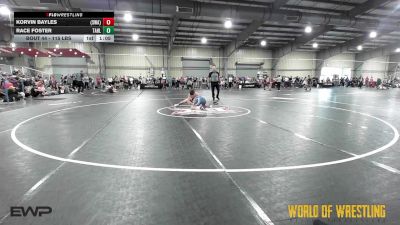 115 lbs Round Of 32 - Korvin Bayles, Sanderson Wrestling Academy vs Race Foster, Tahlequah Wrestling Club