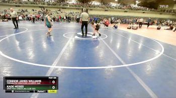 100 lbs Cons. Round 2 - Kade Moses, Open Mats Wrestling Club-AAA vs Connor James Williams, Terminator Wrestling Academy-AAA&nbsp;