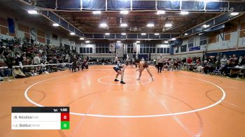 165 lbs Final - Brent Nicolosi, Haverhill vs Joseph Bolduc, Methuen