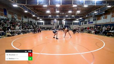 165 lbs Final - Brent Nicolosi, Haverhill vs Joseph Bolduc, Methuen