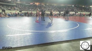 118 lbs Consi Of 32 #1 - Shiloh Garten, Yukon MS Girls vs Melania Duke, Sallisaw Lady Black Diamonds