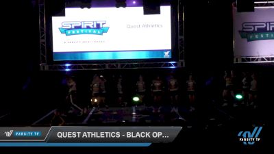 Quest Athletics - Black Ops - All Star Cheer [2022 L5 Senior Coed - D2 - Small Day 2] 2022 Spirit Fest Providence Grand National