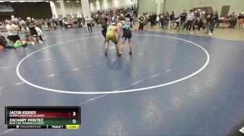 165 lbs Semifinal - Zachary Montez, Blue Line Training Academy vs Jacob Kidder, Askren Wrestling Academy