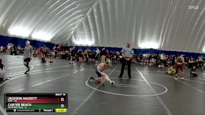 96 lbs Round 5 (8 Team) - Jackson Hackett, OMP vs Carter Beach, Olmsted Falls