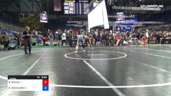 144 lbs Cons 16 #1 - Kayla Munoz, Texas vs Kelli Hernandez, Texas