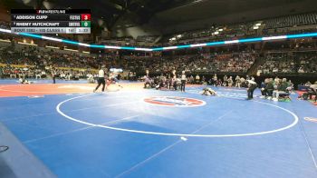 105 Class 1 lbs Semifinal - Addison Cupp, Festus vs Rhemy Hutchcraft, Smithville