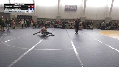 96 lbs Champ. Rd Of 16 - Gabriel Cordova, Green River Grapplers vs Dominic Marmolejo, Gold Rush Wrestling