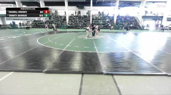 160 lbs Quarterfinal - Trinity Barrus, Bethany vs Isabell Kessey, West Liberty