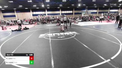 145 lbs Round Of 32 - Angellina Caro, Swamp Monsters vs Natalie Lopez, Perris Punishers WC