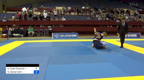 Keawe Duke Duponte vs Nicholas Daniel Kott 2024 Pan IBJJF Jiu-Jitsu No-Gi Championship