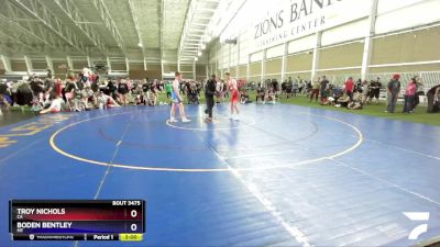 165 lbs Cons. Round 4 - Troy Nichols, CA vs Boden Bentley, MT