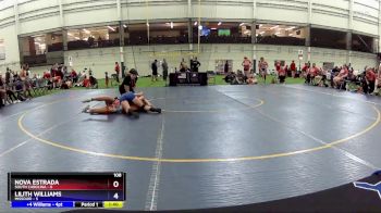 108 lbs Round 4 (6 Team) - Nova Estrada, South Carolina vs Lilith Williams, Missouri