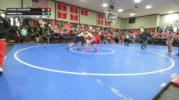155 lbs Consi Of 16 #1 - Lathan Lockwood, Hilldale vs Karson Hill, Bartlesville