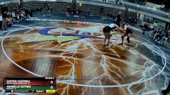 148 lbs Round 2 (4 Team) - Anabelle Guthke, Batavia vs Justice Cantrell, Milaca-Faith Christian