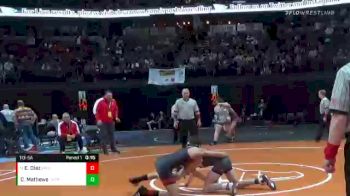 113-5A Cons. Round 2 - Ethan Diaz, Eaglecrest vs Chance Mathews, Cherokee Trail