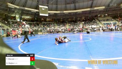 76 lbs Round Of 32 - Titus Marple, Tuttle Elite Wrestling Club vs Gannen Majka, Black Fox Academy