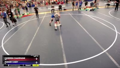 165 lbs Champ. Round 2 - Cameren Champagne, MN vs Parker Casey, IA