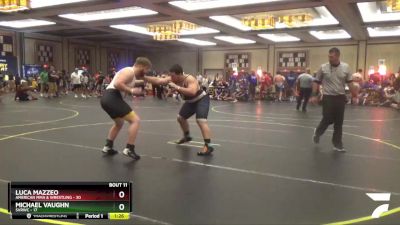 220 lbs Round 4 (6 Team) - Michael Vaughn, SVRWC vs Luca Mazzeo, American MMA & Wrestling