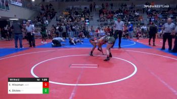 98 lbs Prelims - Emma Wissman, Lady Outlaws vs Katie Stokes, Team Tulsa