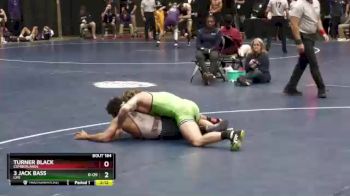 157 lbs Champ. Round 2 - 3 Jack Bass, Life vs Turner Black, Cumberlands