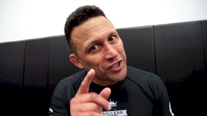 Renzo Gracie Receives Coral Belt From Rickson Gracie