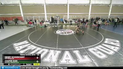 126 lbs Champ. Round 1 - Henry Schweickert, Mat Demon WC vs Cooper Bain, Eastern Oregon Elite