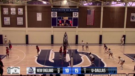 Replay: New England College vs Dallas | Aug 30 @ 3 PM