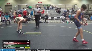 125 lbs Round 1 (6 Team) - Ameer Khalil, American Gladiators-Venom vs Brodie Coffey, Contenders WA Blue