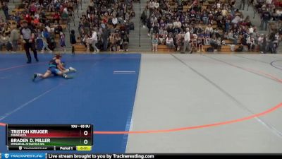 65 9U Champ. Round 1 - Triston Kruger, Minnesota vs Braden D. Miller, Immortal Athletics WC