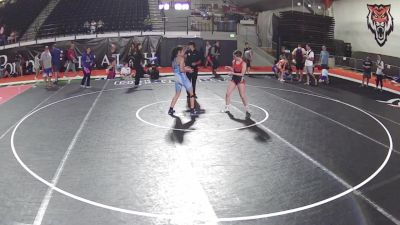 125 lbs Champ. Round 4 - Julia Dunlap, Alaska vs Evelyn Taua, Hawaii