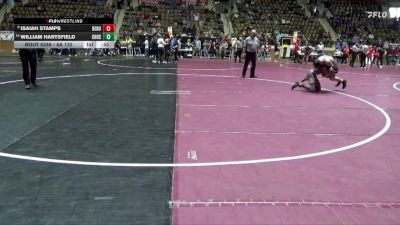 6A 132 lbs Cons. Round 4 - Isaiah Stamps, Benjamin Russell vs William Hartsfield, Chelsea