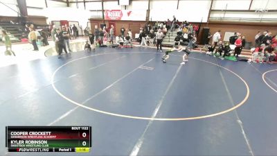 70 lbs Semifinal - Cooper Crockett, Sanderson Wrestling Academy vs Kyler Robinson, Shootbox Wrestling Club