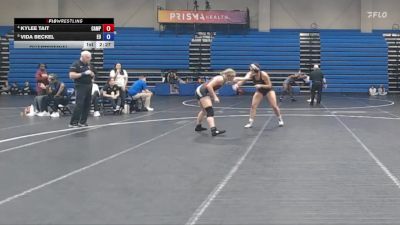 160 lbs Quarterfinal - Vida Beckel, Emmanuel University vs Kylee Tait, Campbellsville University