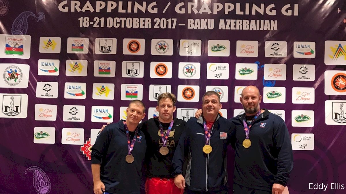 USA Claims 4 Veterans Gi Grappling Medals At UWW Grappling Worlds