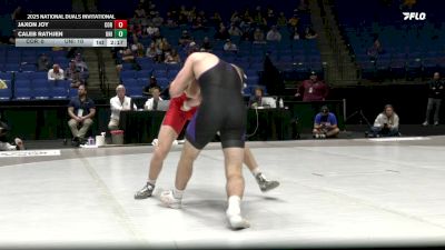 149 lbs Quarters & 1st Wb (16 Team) - Caleb Rathjen, Northern Iowa vs Jaxon Joy, Cornell