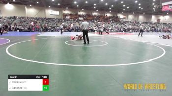 76 lbs Quarterfinal - Korvin Bayles, Wasatch Wrestling Club vs Tyson Jones, Mad Dawg Wrestling Club