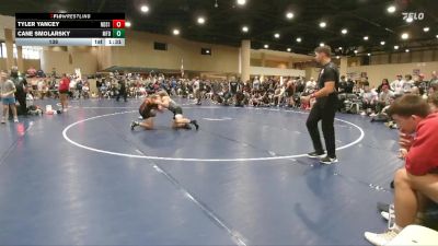 138 lbs Round 2 Champ & Wb (32 Team) - Tyler Yancey, North DeSoto Red vs Cane Smolarsky, Morris Fitness Dynasty