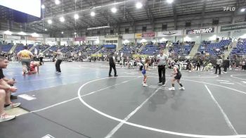 65 lbs 3rd Place - Mj Vigil, Black Fox Wrestling Academy vs Andrew Bahraini, Arvada West