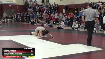132 lbs Cons. Round 2 - Casey Griffin, Tinley Park (Andrew) vs Vincent McLaughlin, Denver