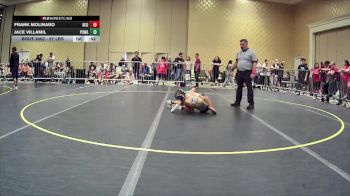 57 lbs 2nd Place - Frank Molinaro, Rising Sun WC vs Jace Villamil, Poway Elite