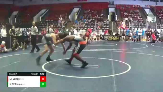 220 lbs Round 2 - Jaylen Jones, RoughneckWC vs Kaleb Williams, Impact ...