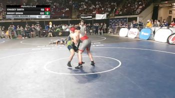 D 2 190 lbs Cons. Round 2 - Chasey Smith, Pearl River vs Brody Erwin, Kenner Discovery Health Science