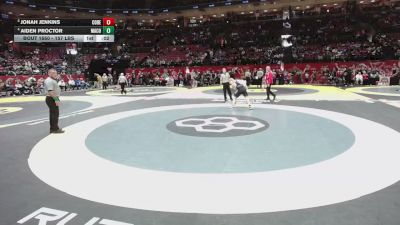 157 lbs 5th Place Match - Jonah Jenkins, Col. DeSales vs Aiden Proctor, Mad. Comprehensive
