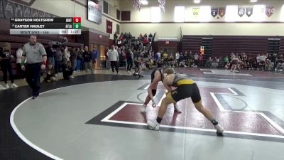 144 lbs Cons. Round 1 - Carter Hadley, Atlantic vs Grayson Holtgrew, Hinton