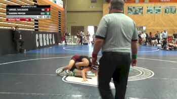149 lbs Semifinal - Angel Salgado, Victor Valley College vs Kaden Pryor, Cuesta
